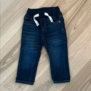 GAP Kids Dark Blue Jeans with Navy Waistband
